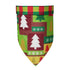 Christmas Tree Pet Scarf Soft Pets Bibs