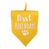 Dog First Birthday Bandana Triangle Bibs