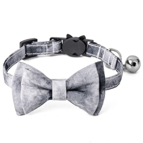 Tie Dye Print Cat Collar with Bell