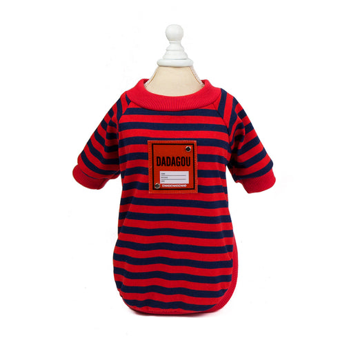 Dog Clothes Striped T-Shirt for Small Dogs