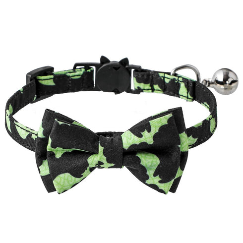 Halloween Dog Collars with Bow Tie and Bells