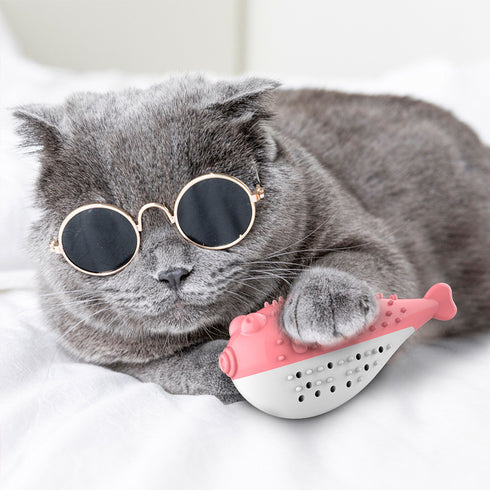 Cats Toys With Sound Pets Supplies Funny Kitten Toothbrush