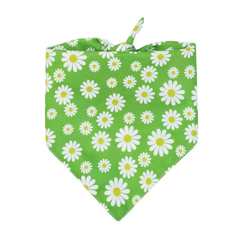 Dog Bandanas Floral Triangle Dog Scarfs