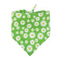 Dog Bandanas Floral Triangle Dog Scarfs