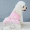 Cute Lace Flower Princess Dog Dress
