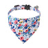 Adjustable Cat Collar Scarf Floral with Bell