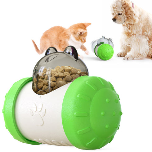 Dog Balance Swing Car Slow Feeder Treat Ball Toys
