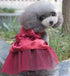 Dog Dress with Lovely Bow on Weddings