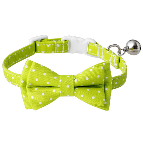 Soft &Comfy Bowtie Dot Cat Collar