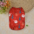 Christmas Pet Vest Shirt Dog Apparel Clothes