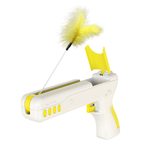 Cat Toy Gun with Cat Feather