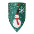 Snowflake Christmas Pet Triangle Scarf