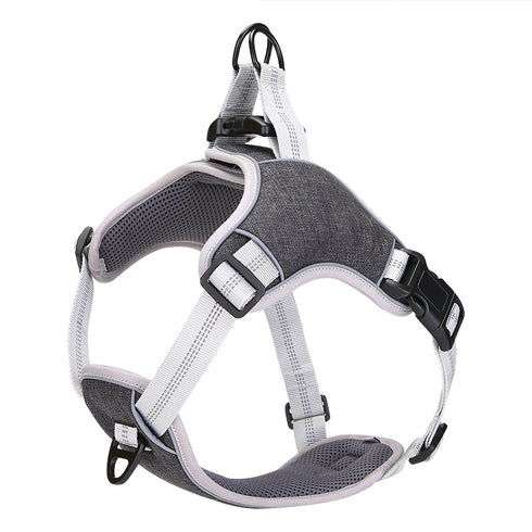 Dog Vest Harnesses Reflective Outdoor Vest