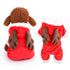 Pet Elk Christmas Costumes Dog Clothes
