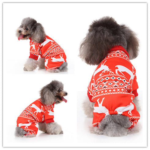 Cute Pet Costume Warm Apparel