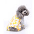 Soft Dog Pajamas Dog Apparel Jumpsuit