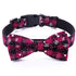Christmas Classic Plaid Snowflake Dog Collar