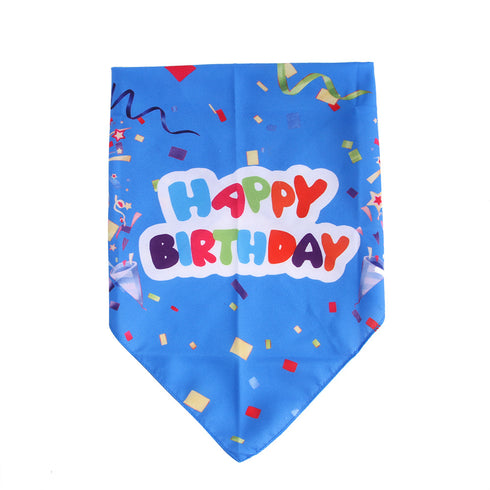 Dog Birthday Bibs Pet Happy Birthday Bandanas