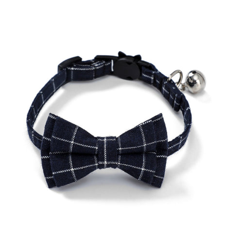 Adjustable Bowtie Kitten British Collar