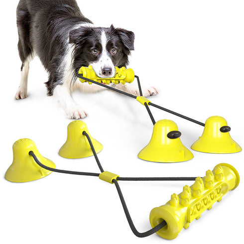 Dog Suction Cup Rope Toy Pet Molar