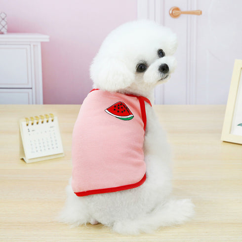 Fruits Camisole Cool Soft Breathable Pet Apparels