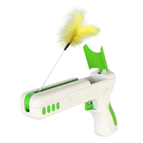 Cat Toy Gun with Cat Feather