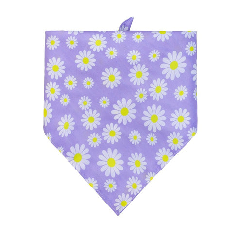 Dog Bandanas Floral Triangle Dog Scarfs