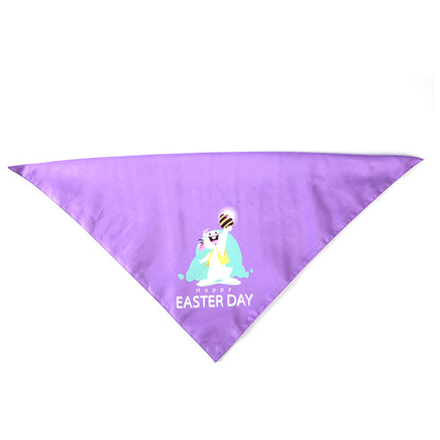 Easter Dog Bandanas Scarf Holiday for Puppy