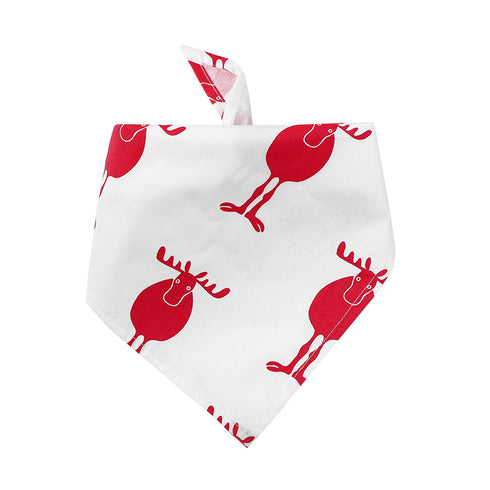 Dog Bandanas Christmas Triangle Bibs