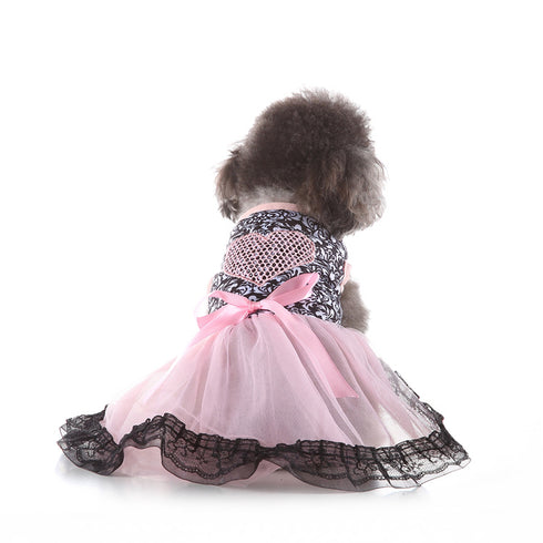 Dog Skirt Princess Dress for Party