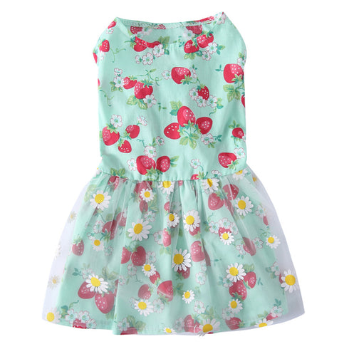 Summer Dog Dress Pet Apparel in Holiday