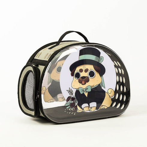 Waterproof Cat Carrier Space Capsule Travel Bag