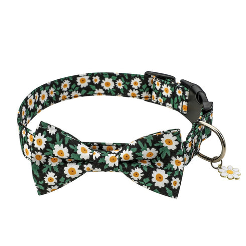 Spring Girl Boy Dog Flower Collar