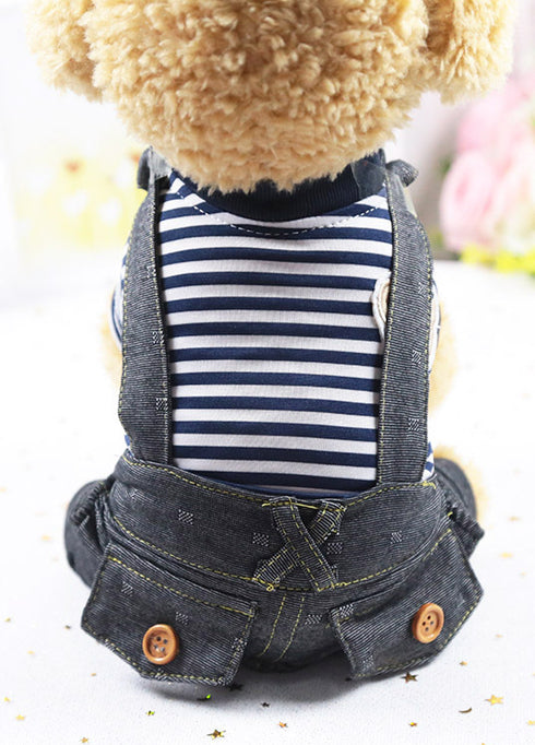 Puppy Cute British School Uniform Pet Costume