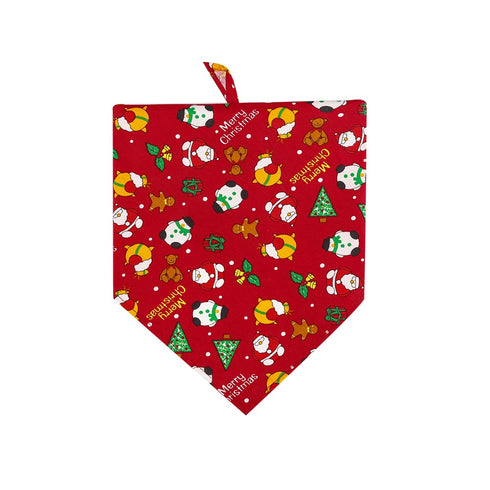 Dog Santa Claus Christmas Holiday Bandanas