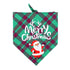 Triangle Bibs Christmas Dog Bandana