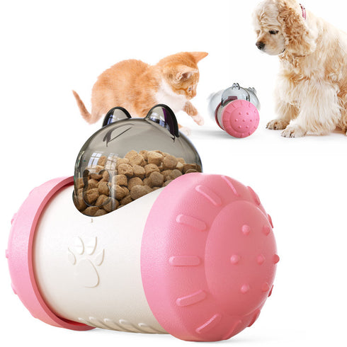 Dog Balance Swing Car Slow Feeder Treat Ball Toys