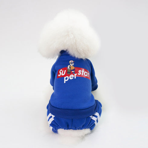 Four-Leg Sport Hoodie Puppy Clothes