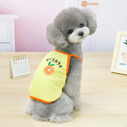 Fruits Camisole Cool Soft Breathable Pet Apparels
