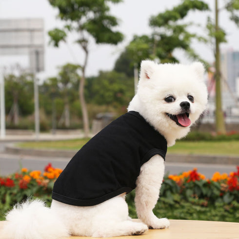 Dogs Pullover 100% Cotton Soft Puppy Cute Blank Clothes