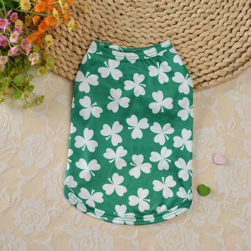 Christmas Pet Vest Shirt Dog Apparel Clothes