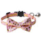 Cat Dot Collar Cute Bow Tie and Bell for Kitty