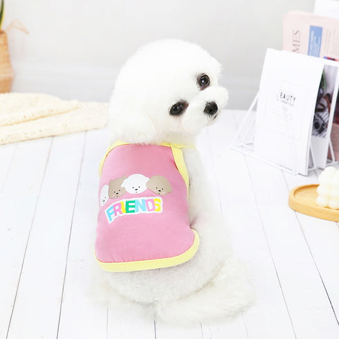 Breathable Pet T-Shirt for Small Dogs