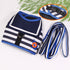 HOOK & LOOP Navy Dog Harnesses and Leash