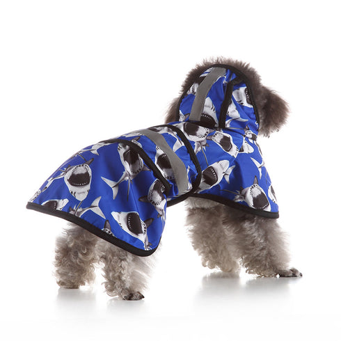 Raincoat Waterproof Slicker Poncho for Puppies