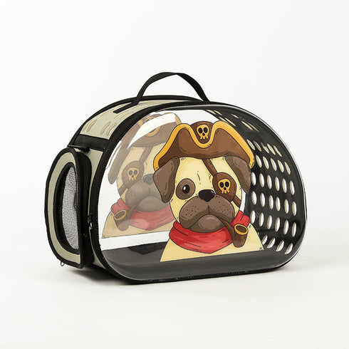 Waterproof Cat Carrier Space Capsule Travel Bag