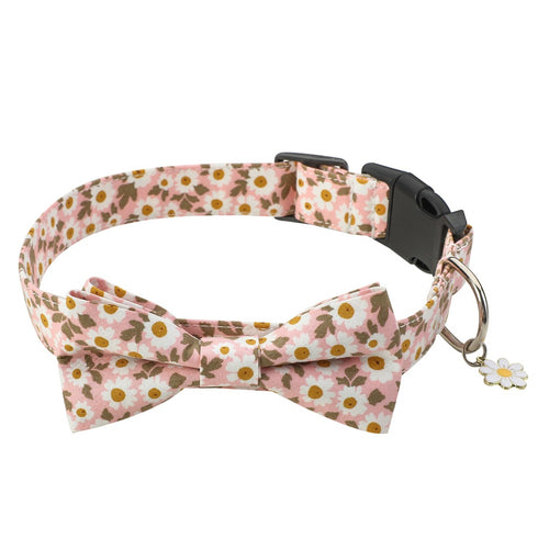 Spring Girl Boy Dog Flower Collar