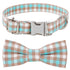 Cute Plaid Collar Pet Gift for Dogs