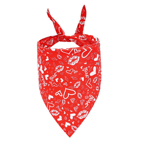 Valentine's Day Dog Bandana Love Puppy Scarf