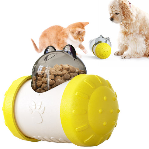 Dog Balance Swing Car Slow Feeder Treat Ball Toys